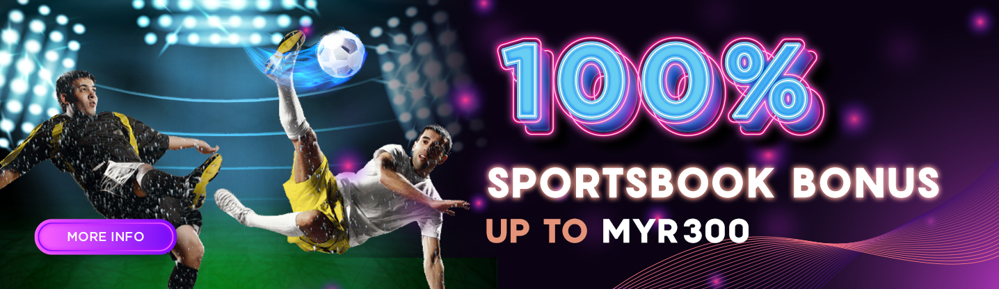 Sportsbook Welcome Bonus 100%